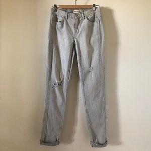 Madewell Distressed Boyfriend Jeans